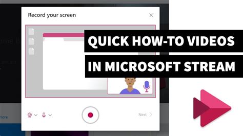 How to Record Your Screen with Microsoft Stream