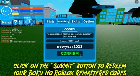 How to Redeem Boku No Roblox Codes