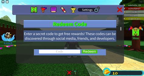 How to Redeem Build a Boat for Treasure Codes