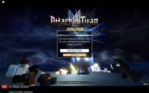 How to Redeem Codes for Attack on Titan Evolution