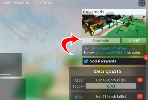 How to Redeem Combat Warriors Codes