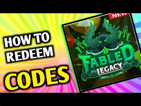 How to Redeem Fabled Legacy Codes