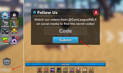 How to Redeem Gym League Codes