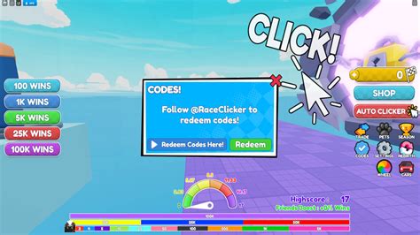 How to Redeem Race Clicker Codes