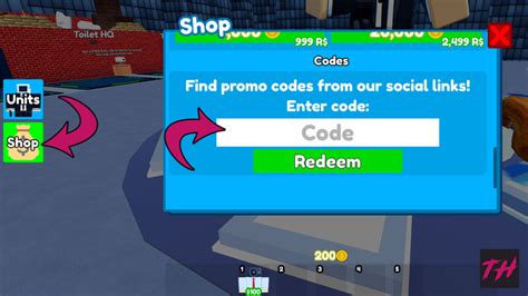 How to Redeem Toilet Tower Defense Codes