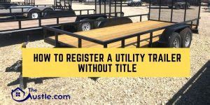 How to Register a Trailer Without a Title in Wisconsin