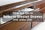 How to Remove Broyhill Dresser Drawers