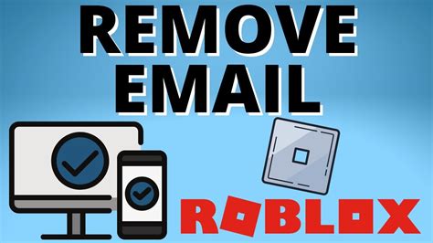 How to Remove Email from Roblox Account - 2022 - YouTube
