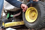 How to Remove Front Wheel Off Craftsman Riding Lawn Mower