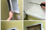 How to Remove a Medicine Cabinet