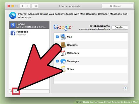 How to Remove an Email Account from Mail App on Mac