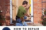 How to Repair Exterior Door