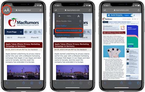 How to Request a Desktop Website in Safari for iOS - MacRumors