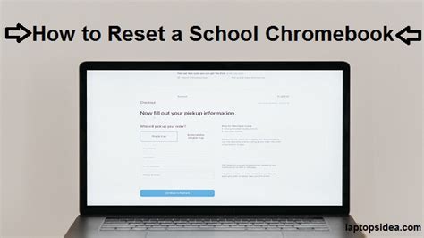 How to Reset a School Chromebook
