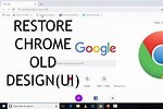 How to Restore Old Chrome