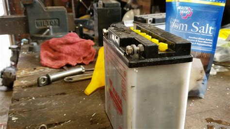 Restore a Motorcycle Battery