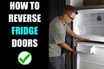 How to Reverse Fridge Door