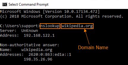 How to Run NSLookup on Windows