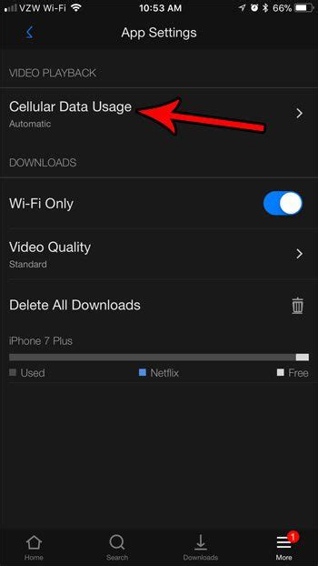 How to Save Mobile Data For Netflix on iPhone