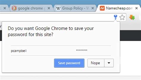 How to Save Password in Chrome when not Asked