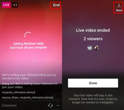How to Save Your Live Stream on Instagram