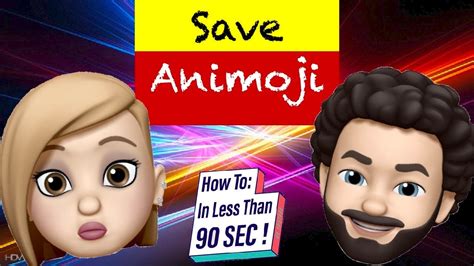 How to Save an Animoji to iPhone Camera Roll