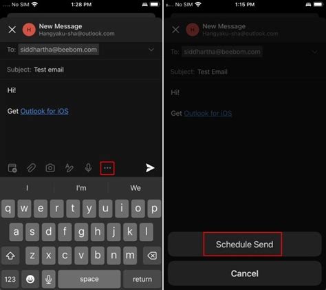 How to Schedule Emails in Outlook on Android and iOS