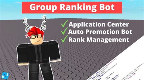 How to Script a Group Ranking Bot - DevForum | Roblox