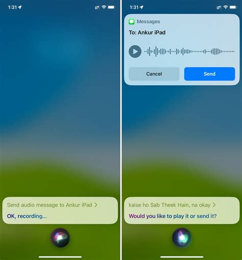 How to Send Audio Messages with Siri