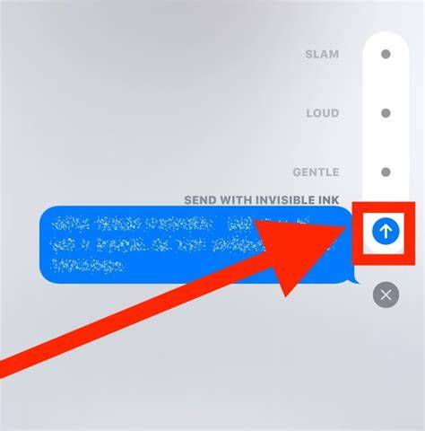 How to Send Invisible Ink Pictures Ios 17