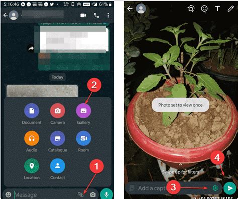 How to Send Photos with View Once Feature on WhatsApp