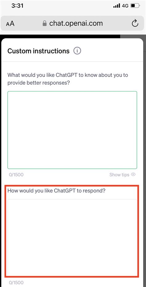 How to Set Custom Instructions in ChatGPT
