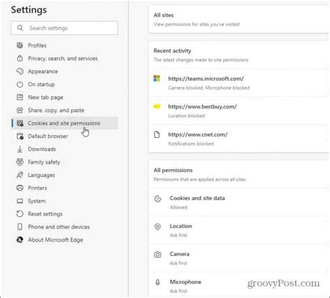 How to Set Permissions for Extensions