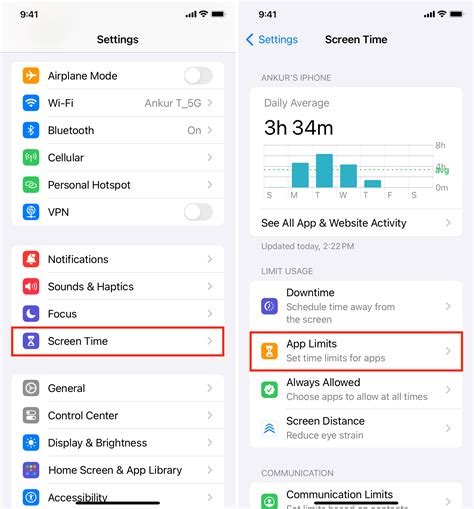 How to Set Up App Limits Using Screen Time