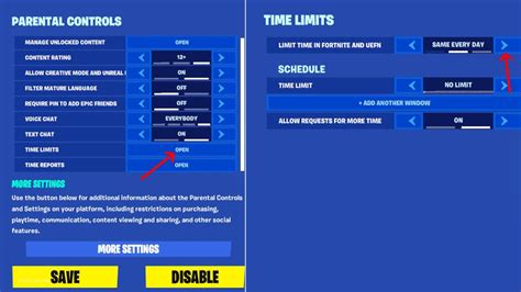 How to Set Up Fortnite Time Limit Controls
