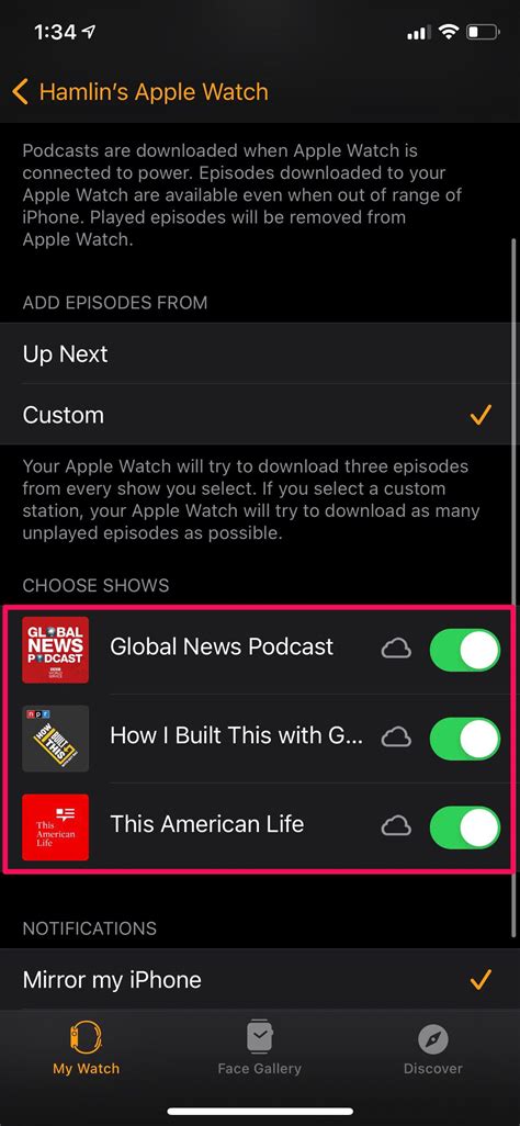 How to Set Up Podcasts on Apple Watch