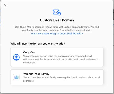 How to Set Up an iCloud Custom Email Domain