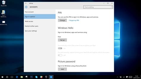 How to Set up Windows Hello in Windows 10