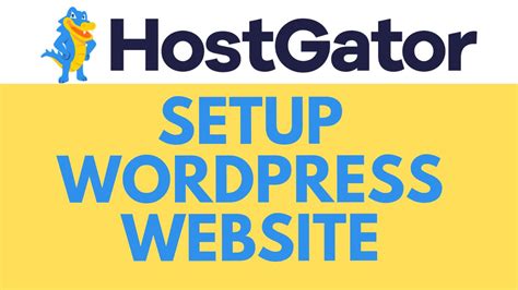 How to Set up a WordPress Blog on HostGator (Step by Step)