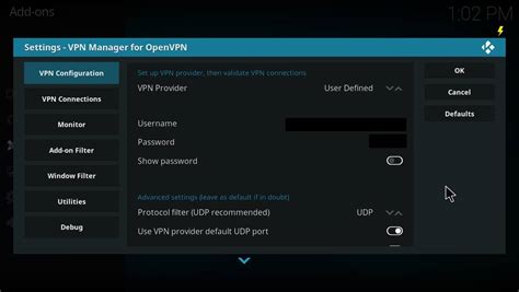 How to Setup VPN on LibreELEC