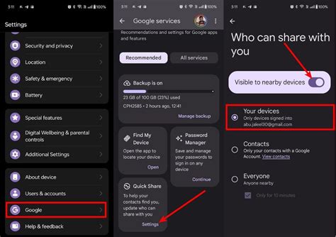 How to Share Files from Chromebook via Quick Share