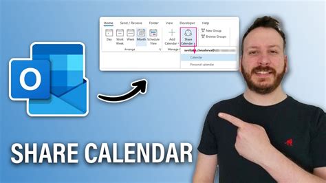 How to Share Outlook Calendar with External Users