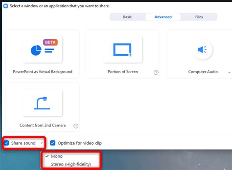 How to Share Video With Audio on Zoom