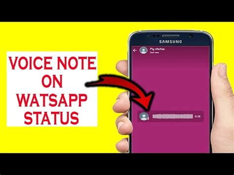 How to Share Voice Notes in WhatsApp Status on Android
