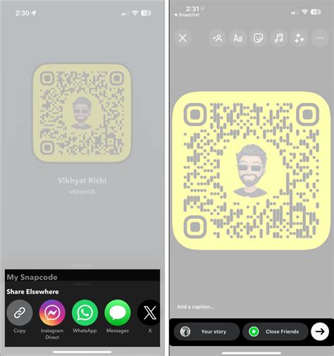 How to Share Your Snapcode