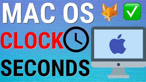 How to Show Seconds on Mac Clock