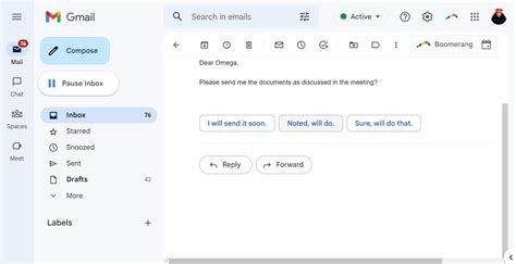 How to Smart Reply to Mails in Gmail on Computer