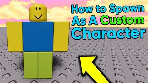 How to Spawn As A CUSTOM Character in Roblox Studio (2020 