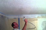 How to Spray Paint a Ceiling
