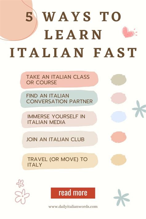 How to Start Learning Italian